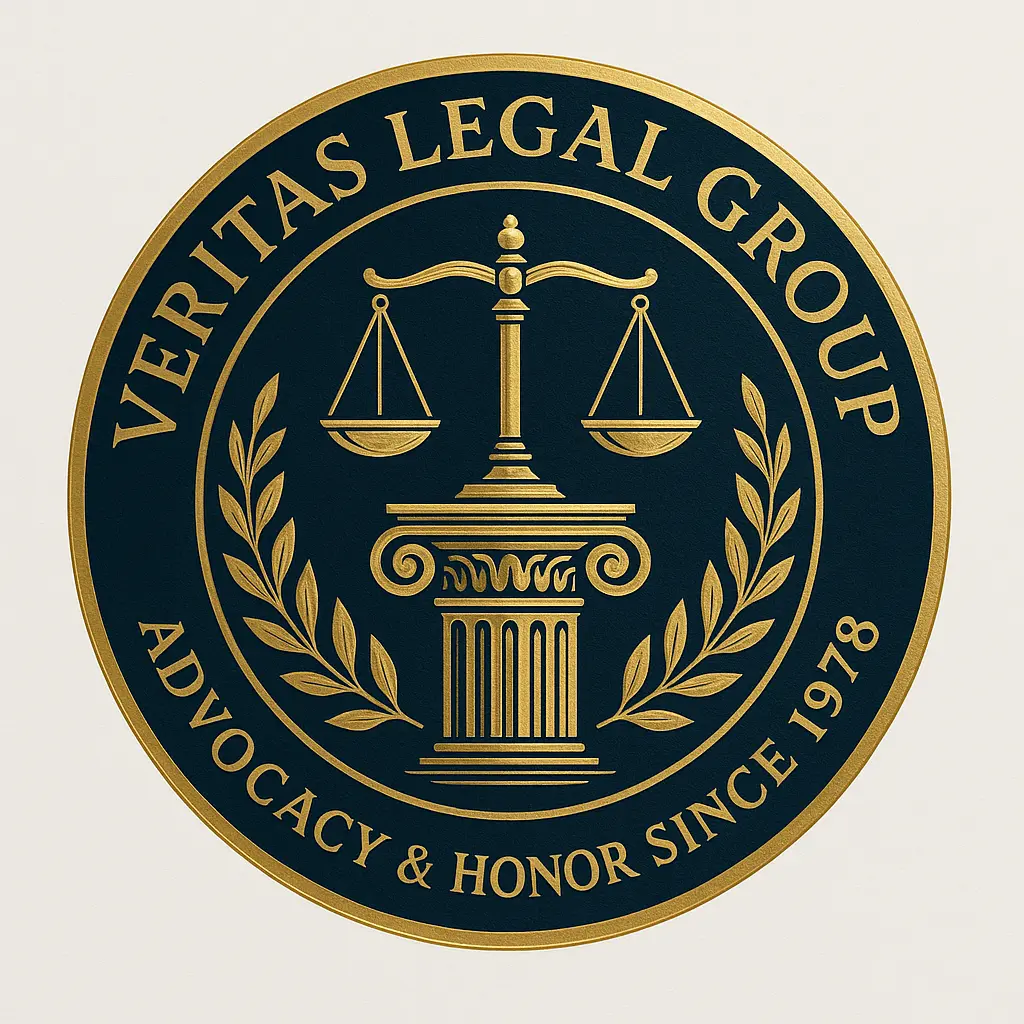 Classic Attorney / Law Logo template with scales and pillar