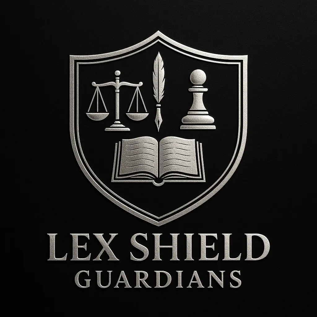 Attorney / Law Logo template with shield emblem.