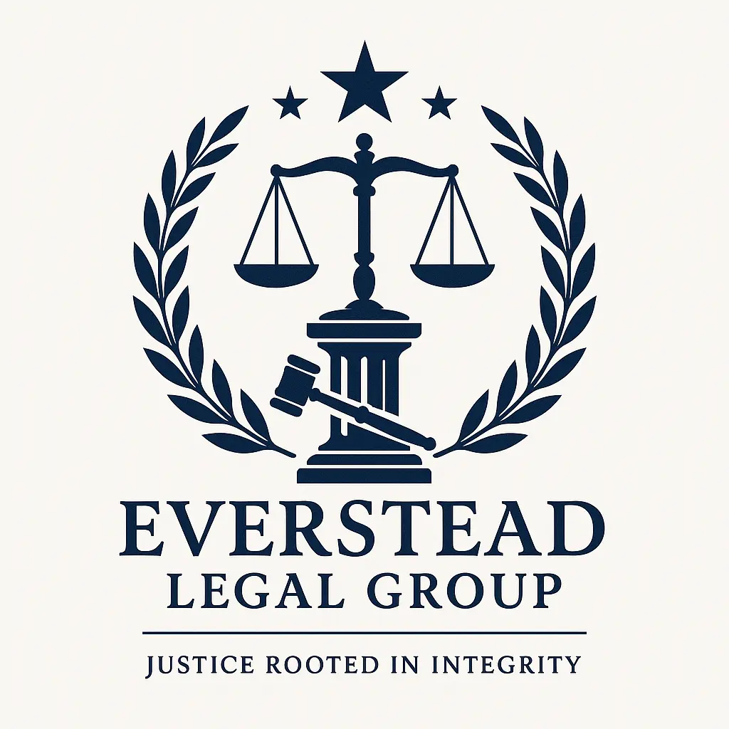 Classic Attorney / Law Logo template with scales and laurel