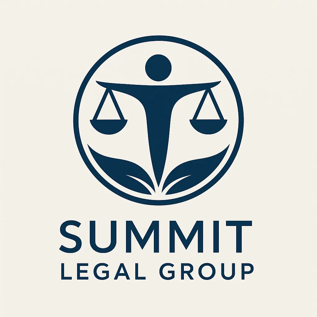 Minimalist Attorney / Law Logo template with balanced scales