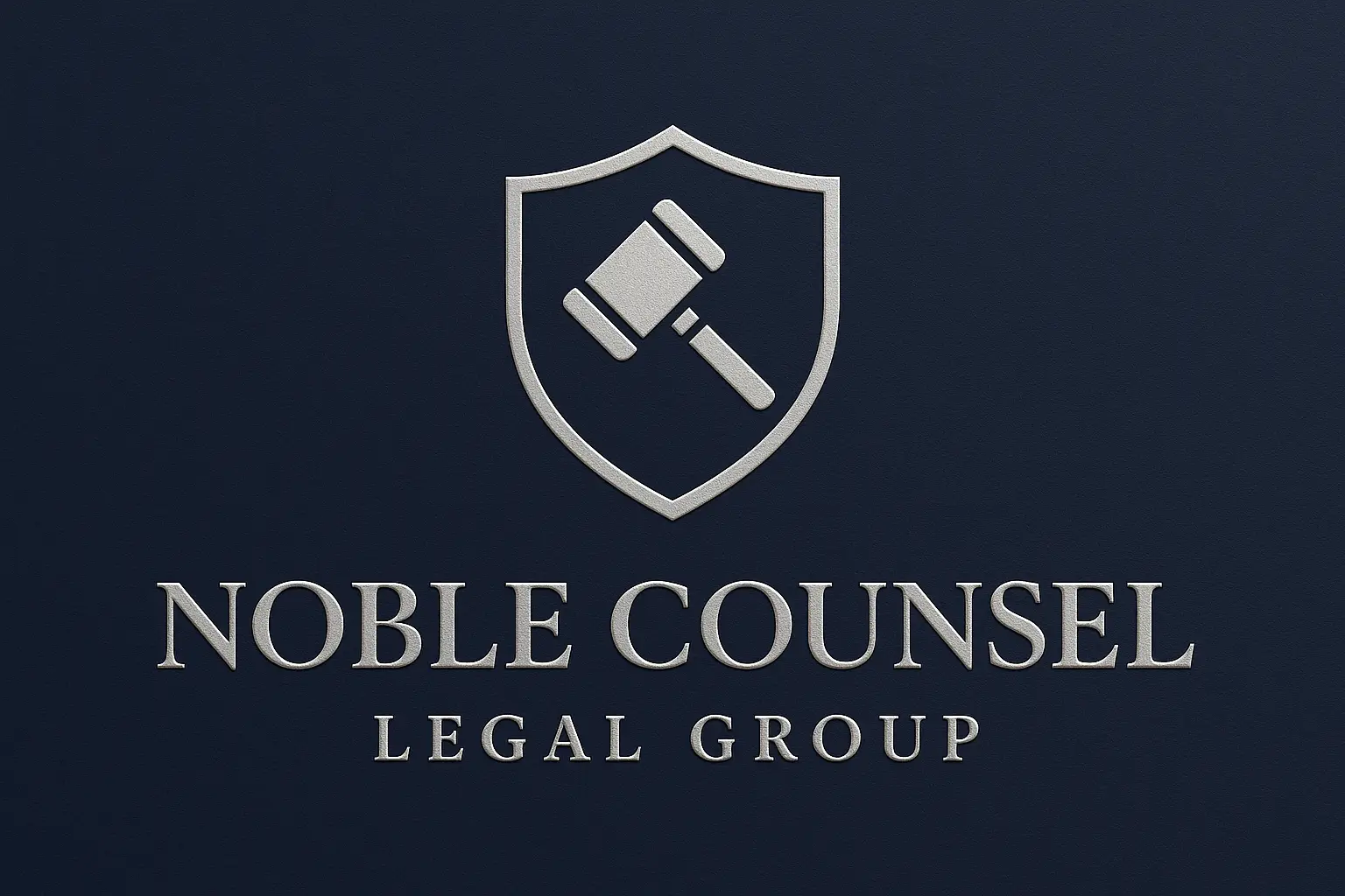 Classic Attorney / Law Logo template with scales and pillar