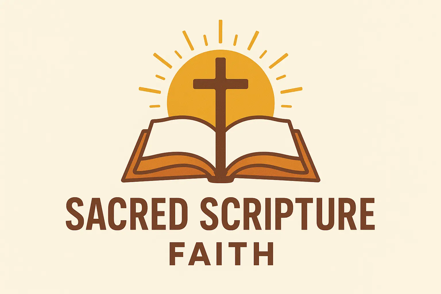 Church Logo template with angel emblem and spiritual theme