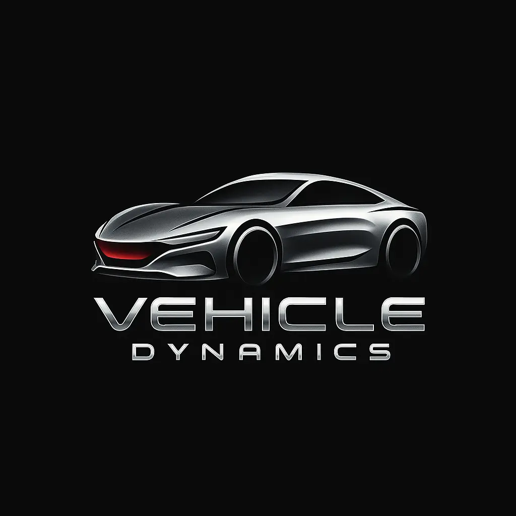 Automotive Logo template featuring sleek car silhouette and futuristic typography