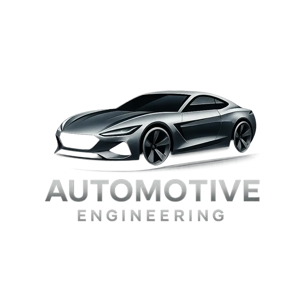 Automotive Logo template with car silhouette and modern design