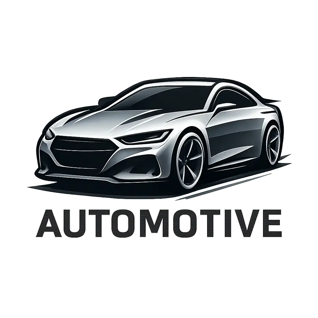 Modern Automotive Logo template featuring dynamic car icon and sleek text