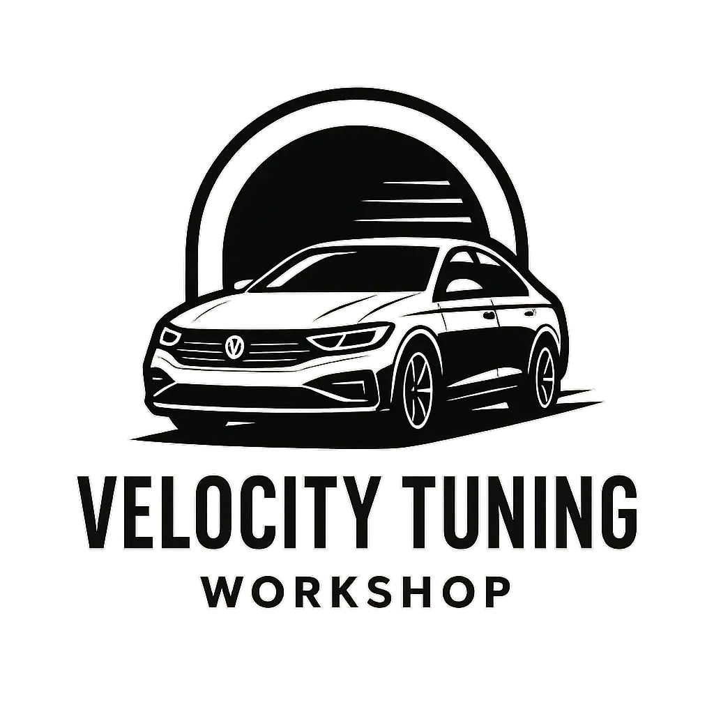 Minimalist Automotive Logo template with car and arch frame