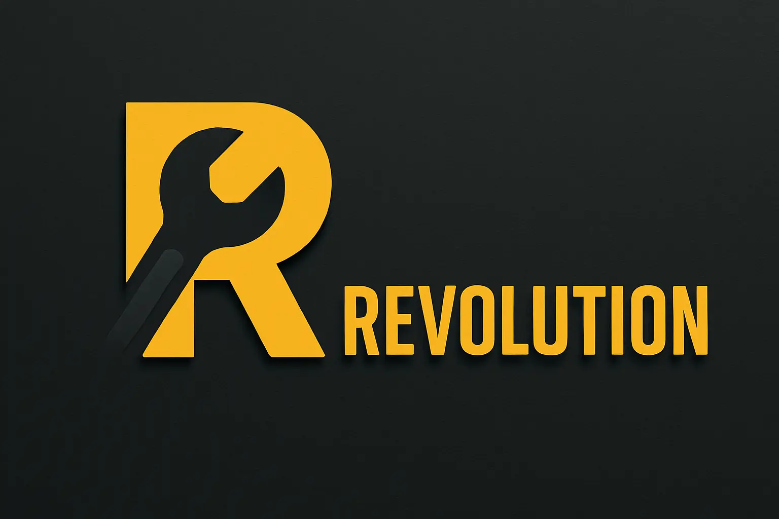 Powerful Automotive Logo template with gear and flames.