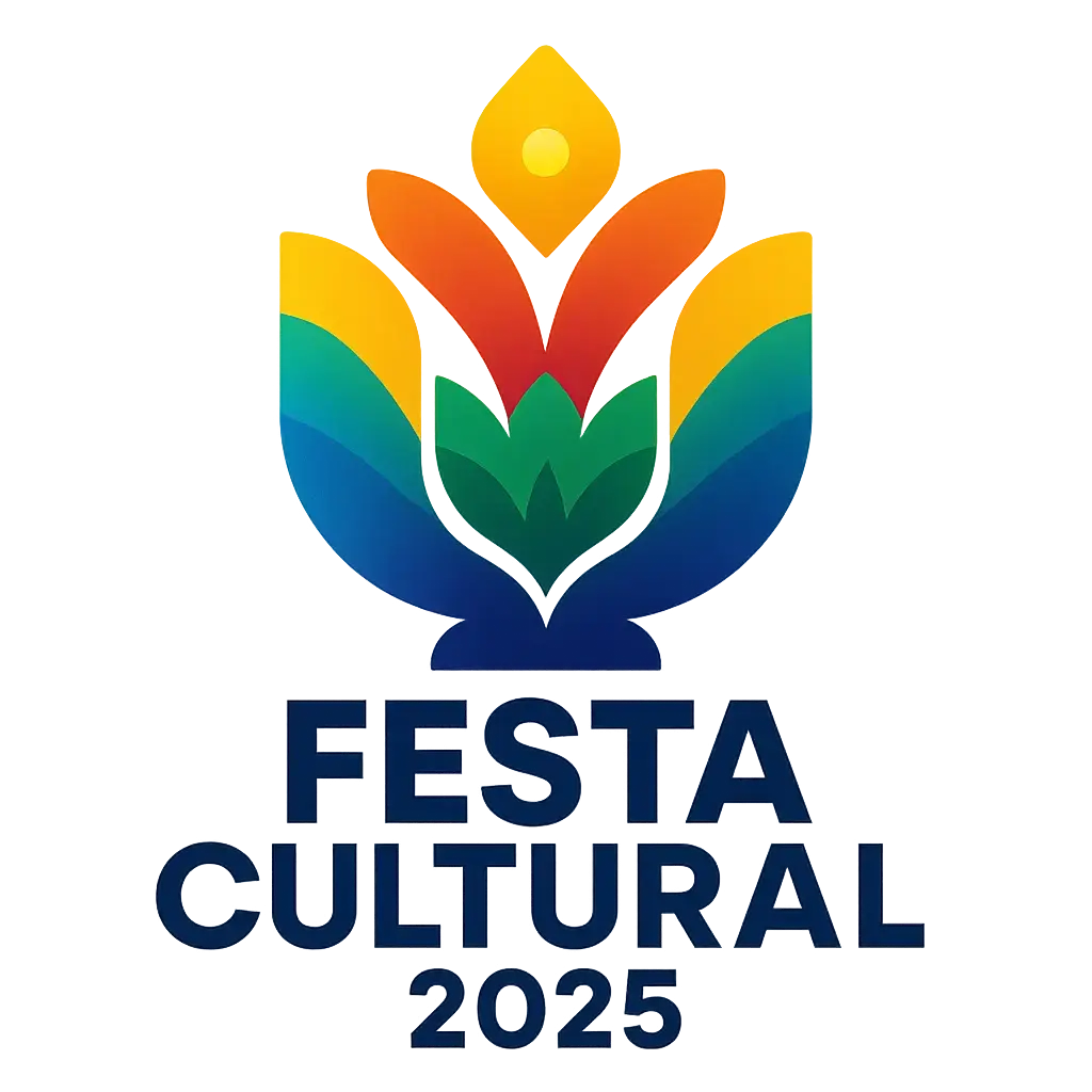 Colorful Event Logo template for Festa Cultural 2025
