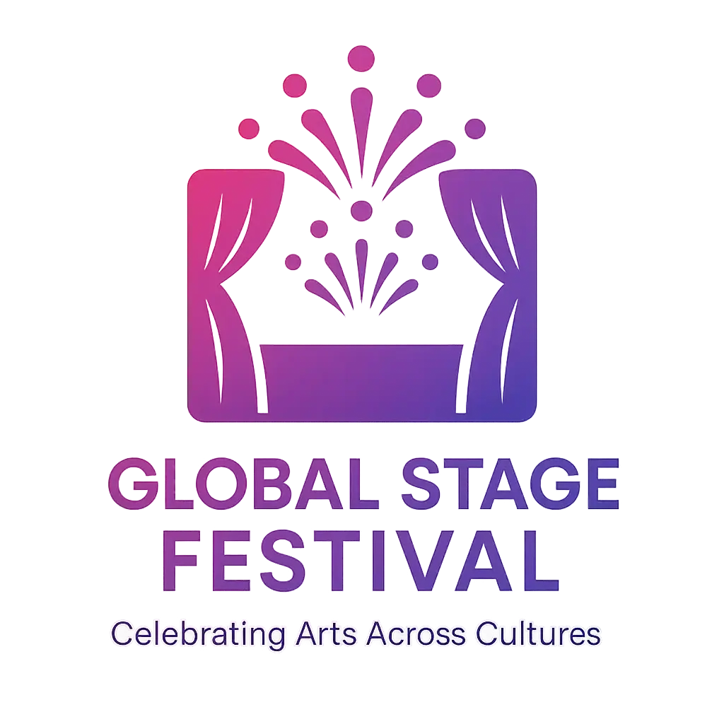 Event Logo template for global performing arts festival