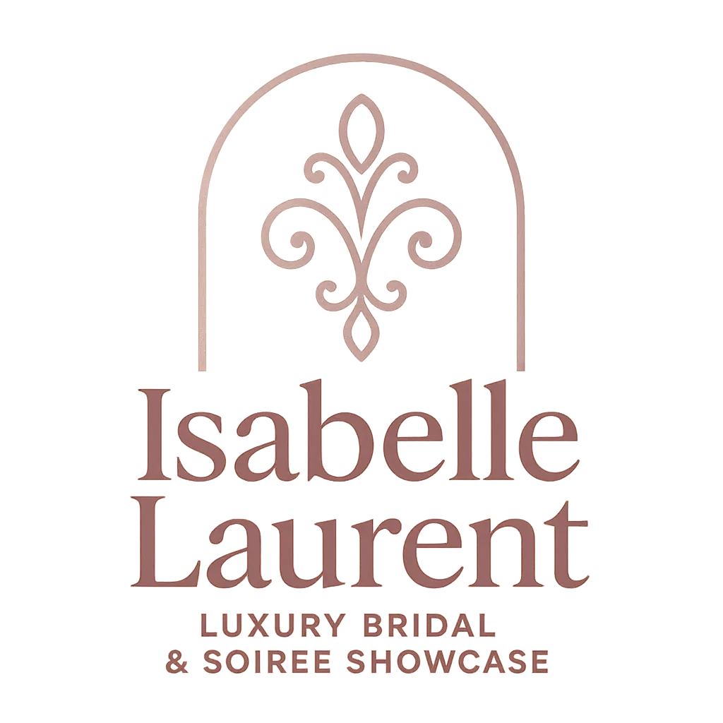 Elegant Event Logo template with rose flourish and luxury text