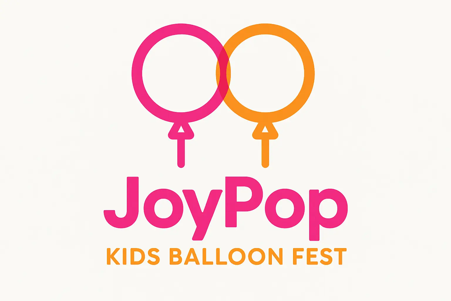 Vibrant Event Logo template with crowns, feathers, and masks