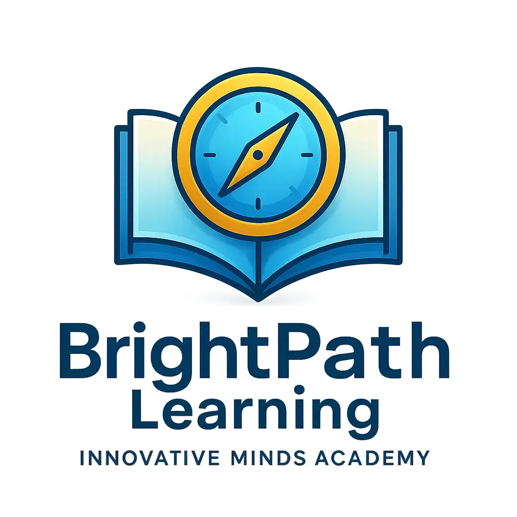 Inspiring Education Logo template with book and compass icon