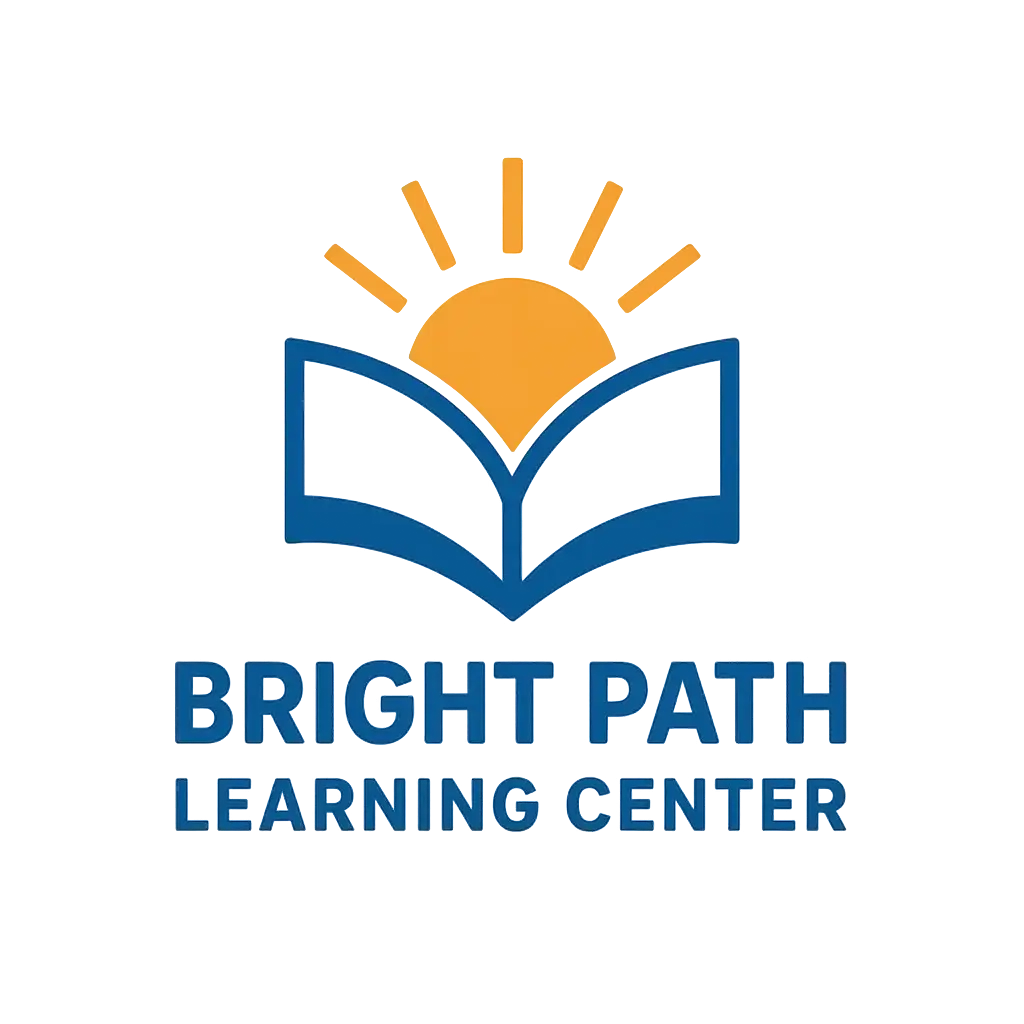 Modern Education Logo template with sun and open book