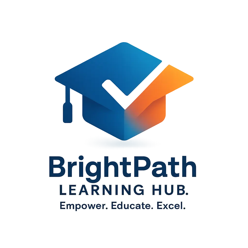 Modern Education Logo template with cap and check mark