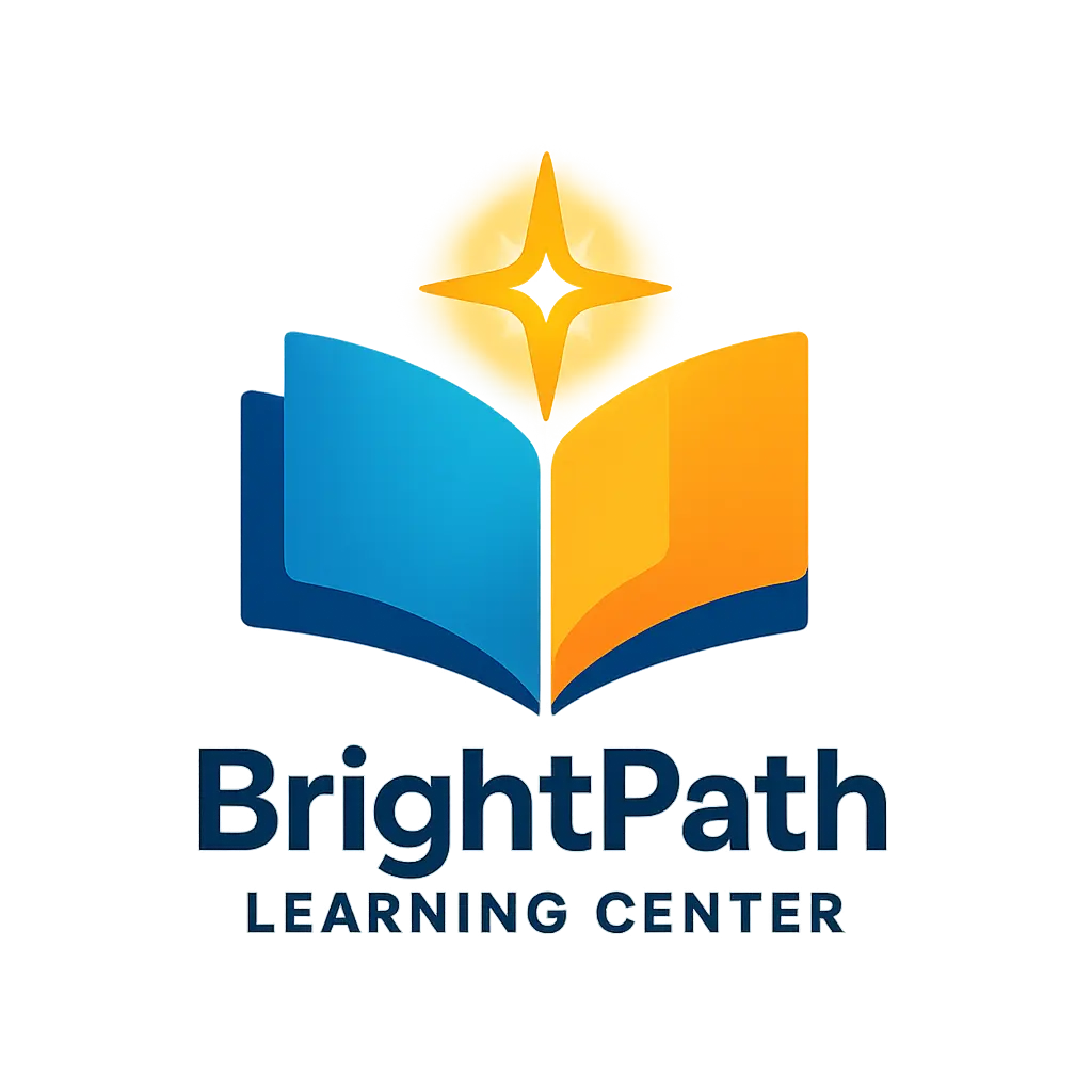 Education Logo template with open book and star icon