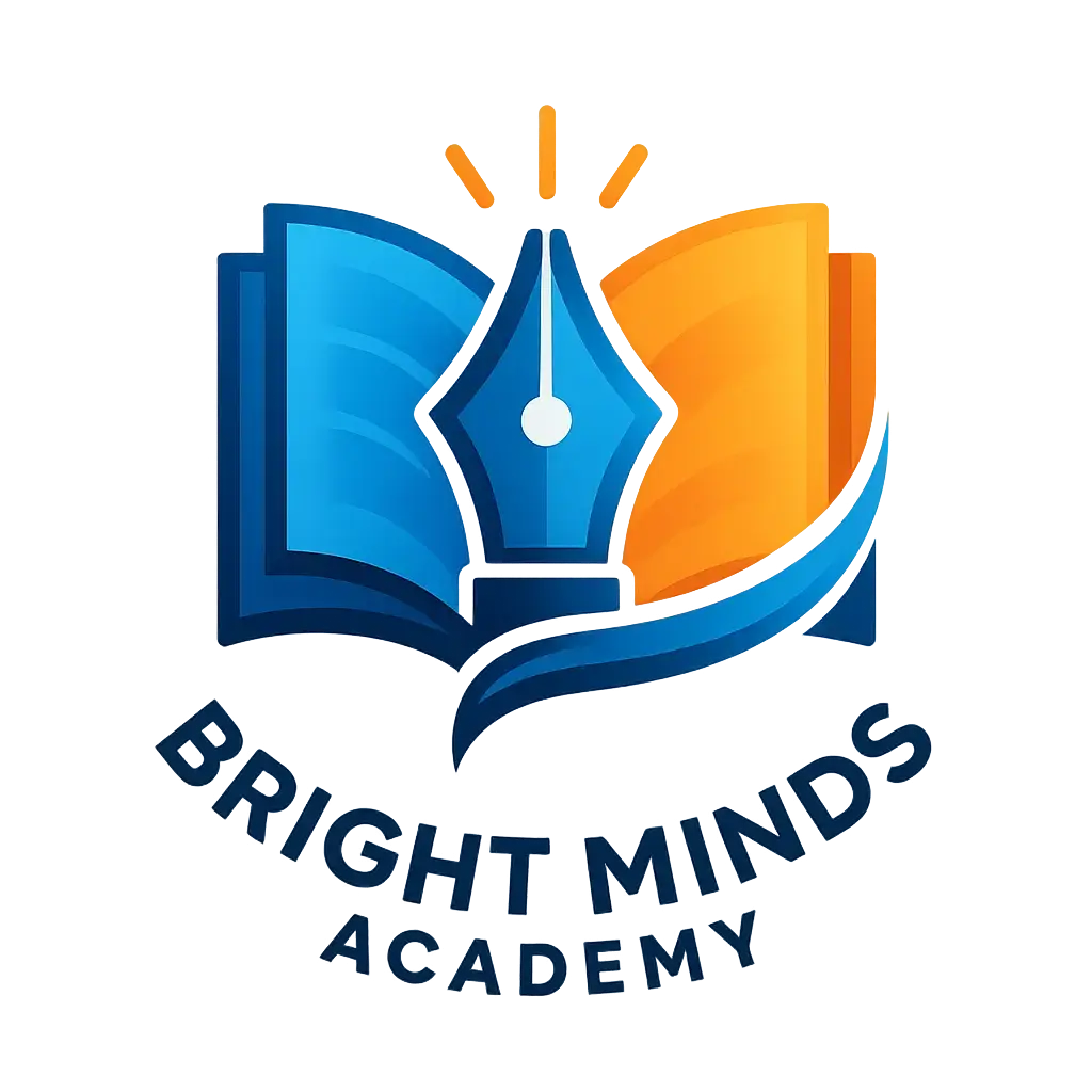 Modern Education Logo template with books and pen nibs