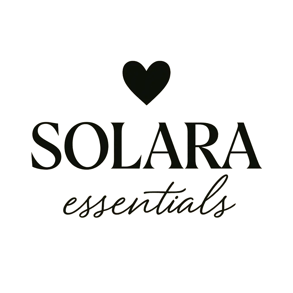 Heart Logo template with elegant serif and script typography