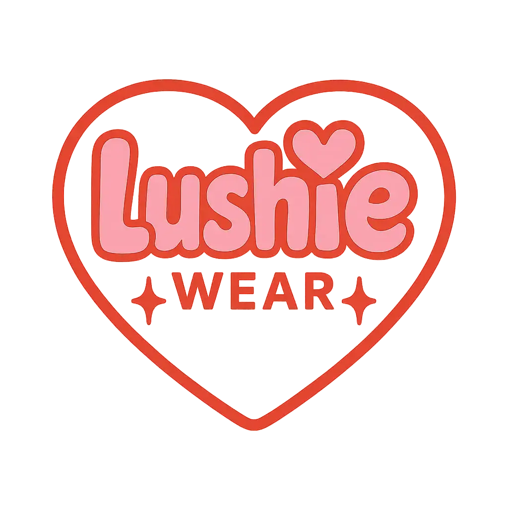 Playful Heart Logo template with bubbly pink text and sparkles