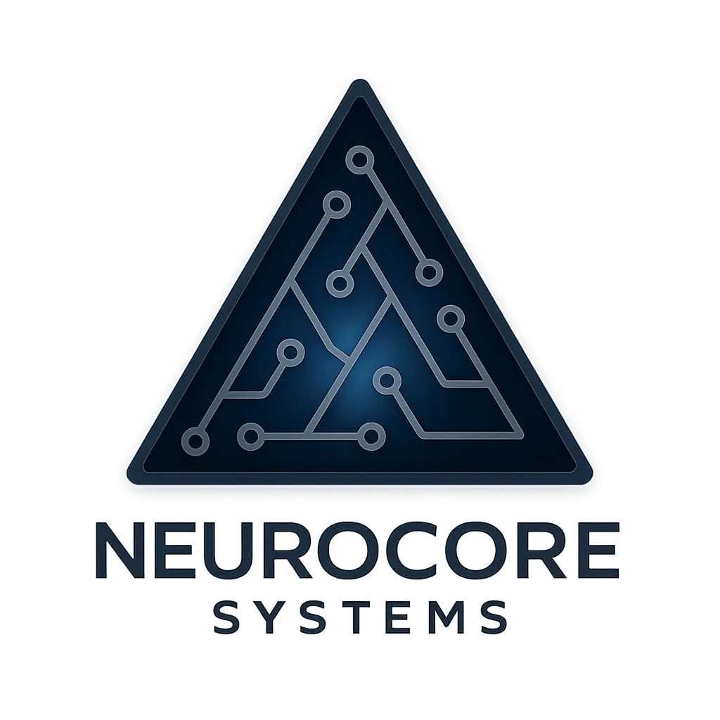 Futuristic triangle Technology Logo template with circuit style