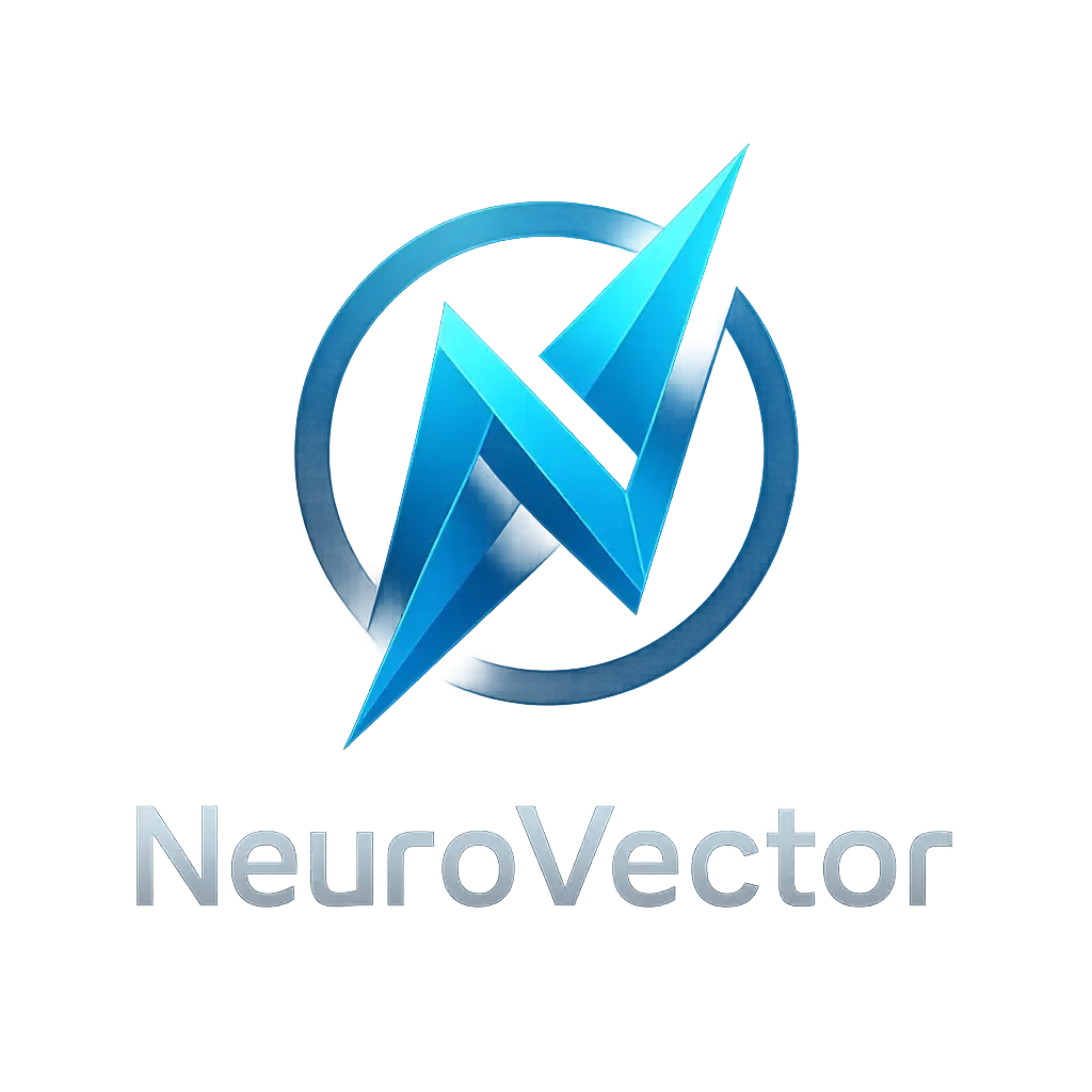 Futuristic Technology Logo template with digital compass design