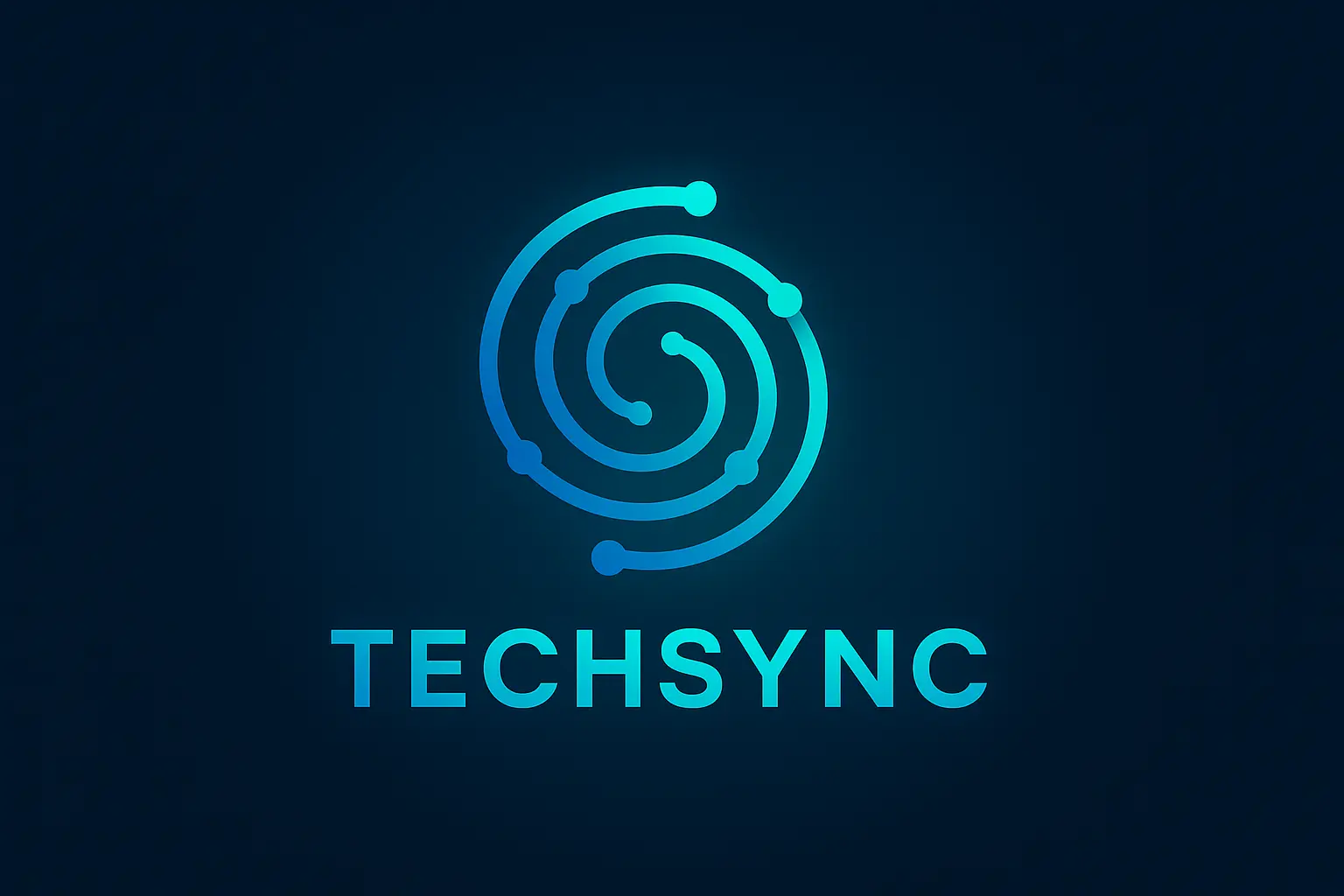 Technology Logo template featuring a digital lock symbol and abstract lines