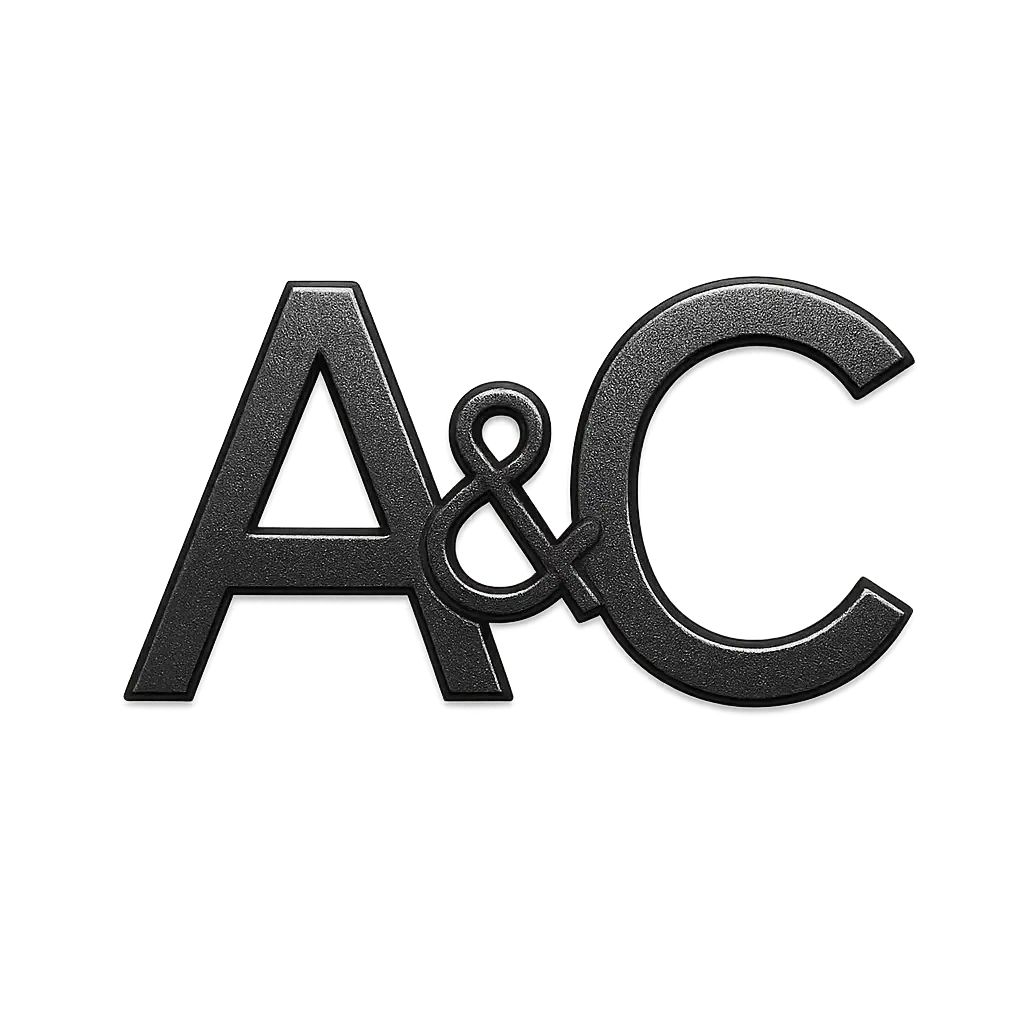Typography Logo template with minimalist geometric design