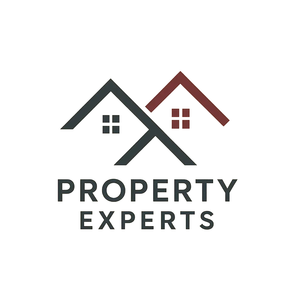 Modern Real Estate Logo template with house roof design