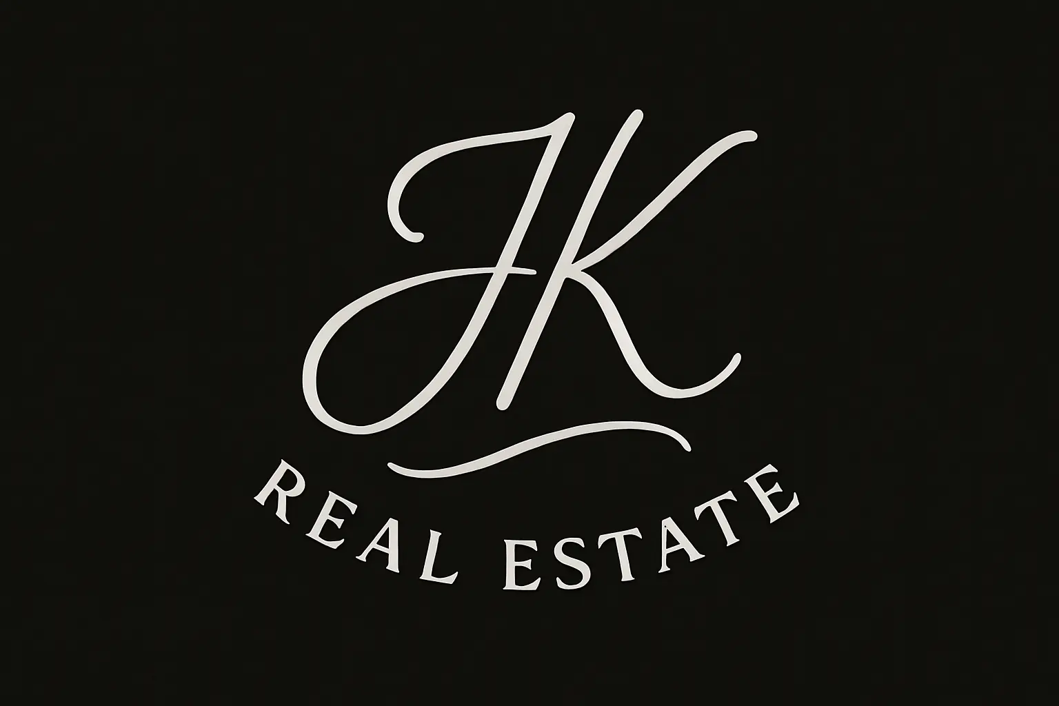 Modern minimal Real Estate Logo template with skyline motif.