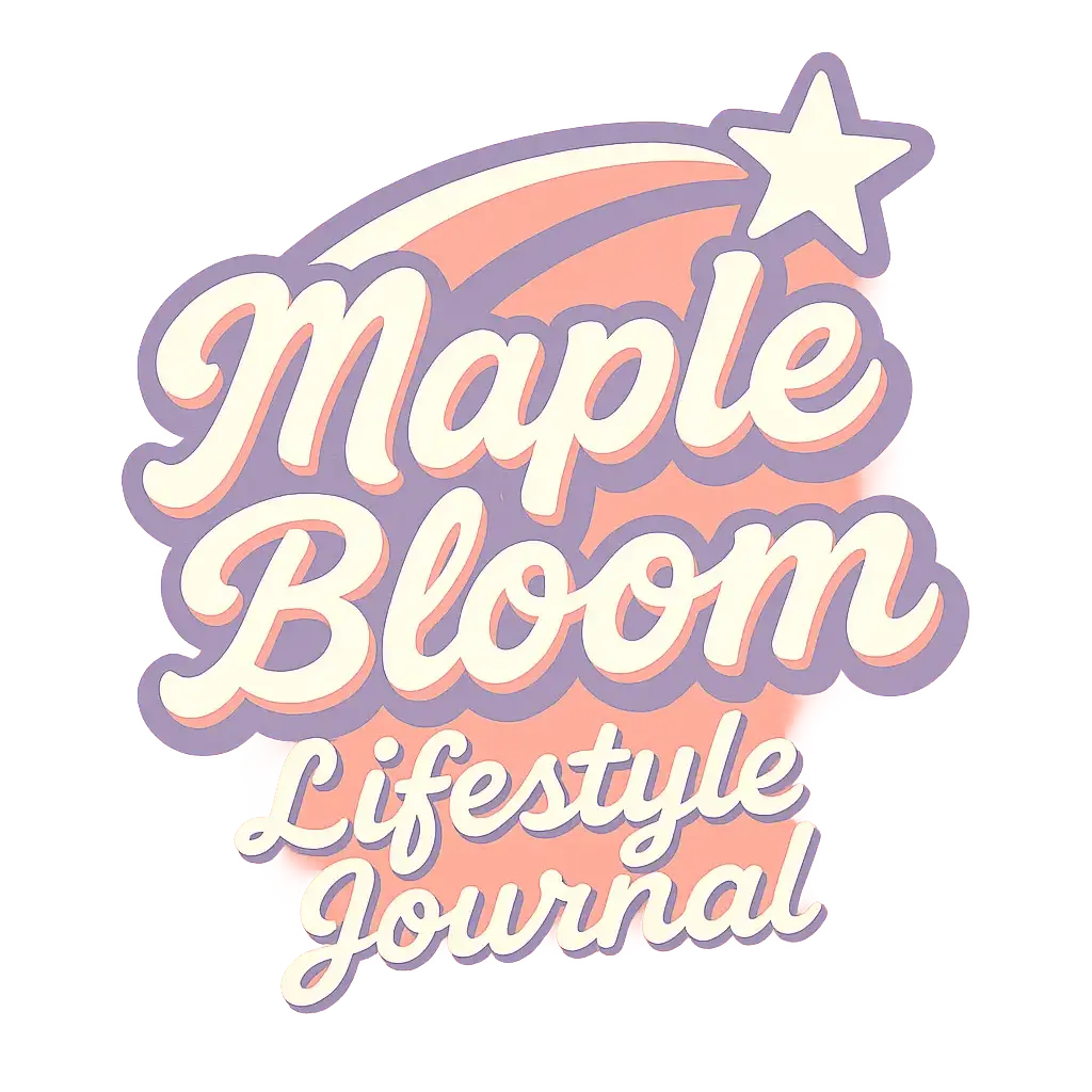 Logo template with pink theme and hand-lettered text