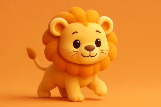 3D Animal Icon