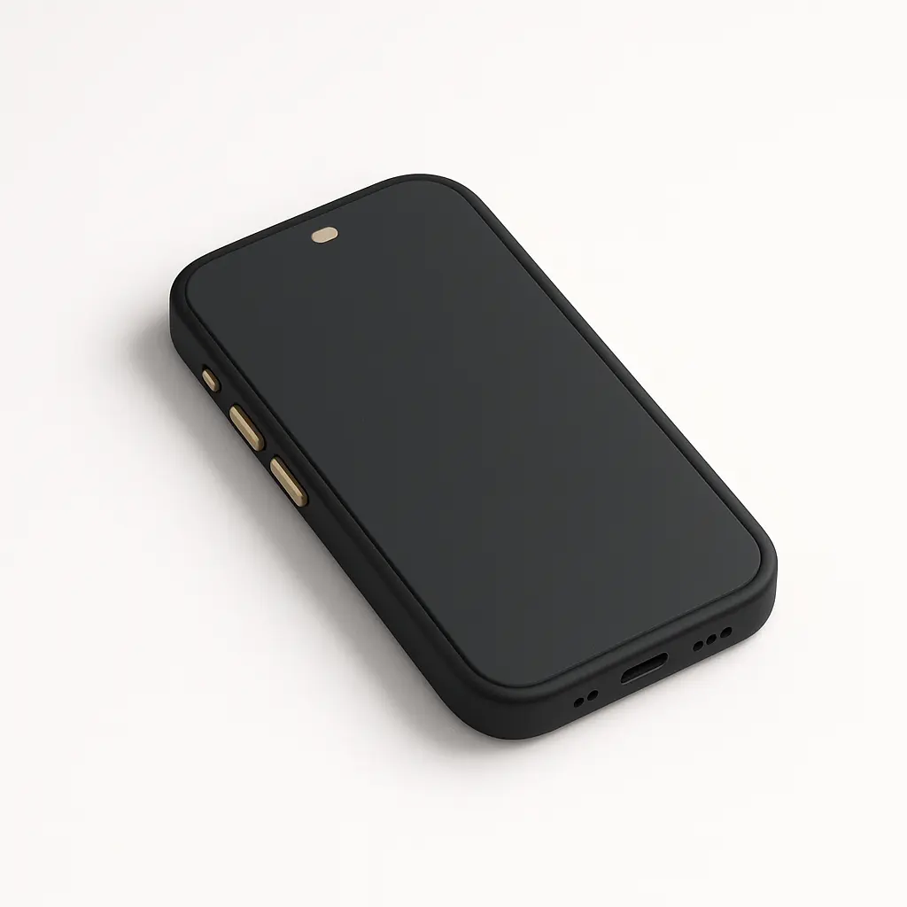 3D icon template of a smartphone