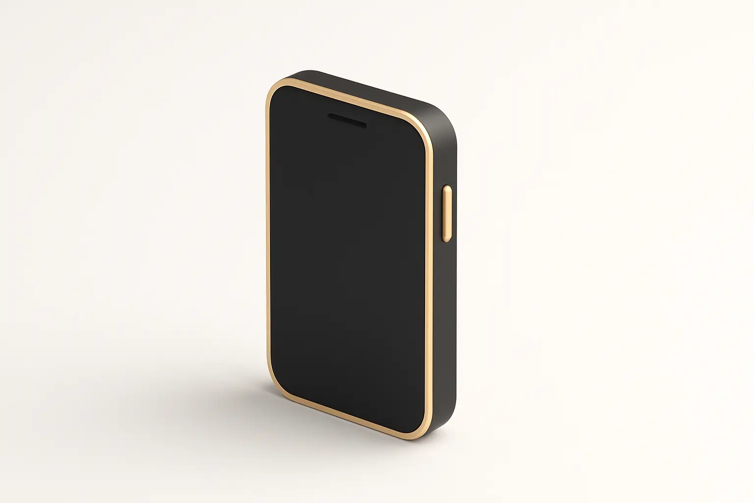 3D icon template of a smartphone