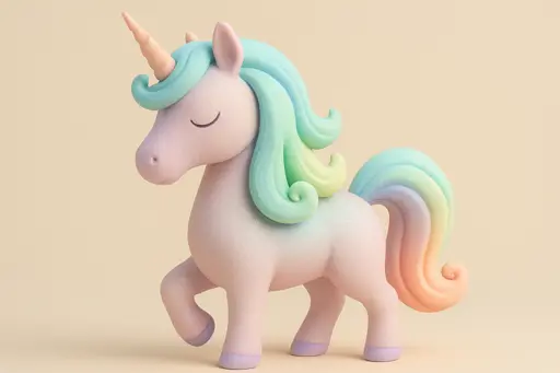 3D Pastel Icon